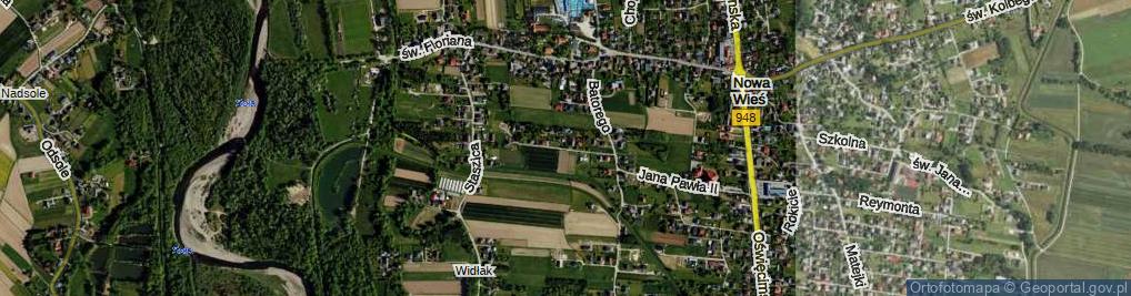 Zdjęcie satelitarne Króla Władysława Jagiełły ul.